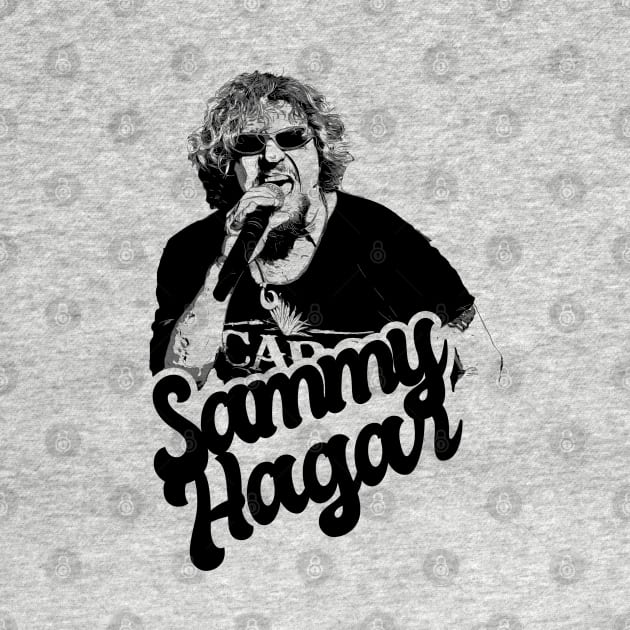 Sammy Hagar 80s Style classic by Hand And Finger